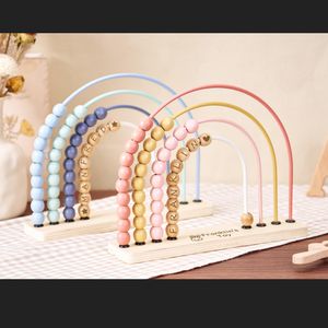 Ins Style <span class=keywords><strong>D</strong></span>écoration En Bois Chambre <span class=keywords><strong>D</strong></span>'enfant Perles Jouets Éducatifs <span class=keywords><strong>D</strong></span>ébut En Bois <span class=keywords><strong>Arithmétique</strong></span> Jouets - Product Image 1