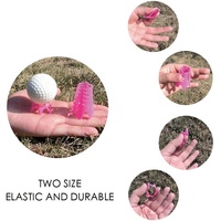 COMMENT VRAI Gazon D'hiver Et Conduite Simulateur De Golf Tees En Plastique Court Et Long Tee De Golf Pour La Maison En Plein Air