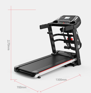 Cinta de Correr Eléctrica Multifuncional para Ejercicios en Casa, Entrenamiento Cardiovascular, Cinturón de Absorción de Impactos, Plegable - Product Image 2