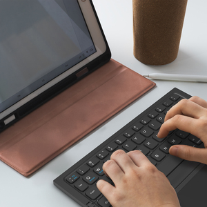 OEM Xách Tay Gấp Linh Hoạt Túi Phẳng Bluetooth Mini Bàn Phím Chuột Có Thể Gập Lại TV Bàn Phím Bàn Phím Không Dây Cho - Product Image 2