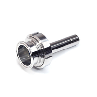 Wensen 304 Acier inoxydable Union Sight Glass à serrage rapide avec structure de soudage et lampe torche LED intégrée