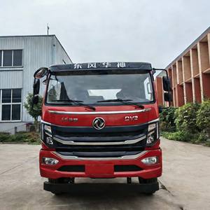 משאית מנוף דונגפנג 4x2, מנוף רכוב על משאית 6 טון, מנוף משאית עם מניפולטור, זרוע עליונה 6-12 טון עם לוגו בהתאמה אישית - Product Image 1