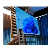 Intelligente Lösung Schnelle Lieferung 32-75 Zoll Kaltgewalzter Stahl Klappbarer, motorisierter TV-Deckenliftmechanismus mit versteckter Ausführung