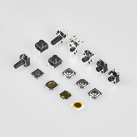 Interrupteurs tactiles KEJIAN TVCM17 4X4, bouton poussoir en métal fin, micro-interrupteurs SMD, 12V DC 50mA