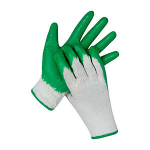 Guantes de Algodón PPE de Fábrica Vietnamita, Antideslizantes, Duraderos, Sin Silicona, Sin Polvo, Transpirables, Protección para las Manos en la Construcción - Product Image 4
