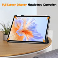 Couverture de tablette à rabat en cuir Pu pour Honor Pad V9 11.5 pouces 2025 étui de support pliable réveil/sommeil