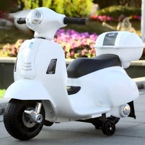 全新设计的高品质时尚儿童玩具，带音乐照明四轮电动儿童摩托车婴儿乘车 - Product Image 3