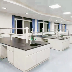 Muebles de mesa de trabajo de laboratorio de encimera de epoxi anticorrosivo con ácido y álcali más populares para ahorrar espacio para muebles de Hospital - Product Image 4