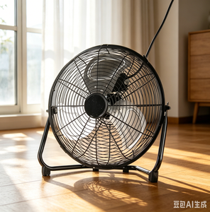 Ventilador de Pie Metálico Eléctrico con Control Mecánico, Motor AC, 3 Aspas, 3 Velocidades, Eficiente Energéticamente, para Uso Doméstico y Hotelero, en Caja de Color - Product Image 2