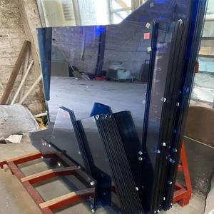Tinted Reflective Clear Tempered Safety Glass Flat Heat Strengthened Glass for Curtain Wall Bathroom Office Partition - Product Image 1
