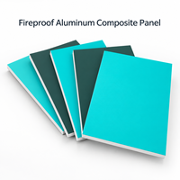 Panneau composite en aluminium ignifuge à motif granit 3 mm 1220x2440 mm pour revêtement intérieur commercial