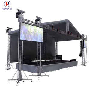 Özelleştirilebilir alüminyum çerçeve kafes yapısı ve sahne ışıkları sergi kafes - Product Image 1