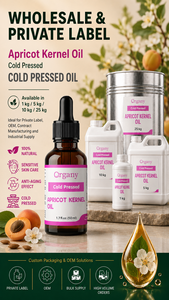 Aceite Portador de Almendras Turcas 100% Puro, Prunus Armeniaca, Prensado en Frío, Venta al por Mayor, Marca Privada OEM para Masajes Faciales y Bebés - Product Image 2