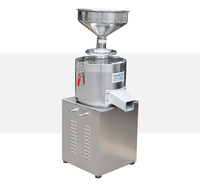 Moulin colloïdal commercial en acier inoxydable pour noix et fruits, idéal pour le beurre de cacahuète et de sésame