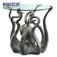 Sculpture d'art animale en métal sur mesure de grande taille, base de pied de table et sculpture en bronze