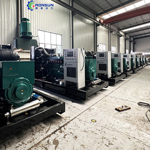 مجموعة توليد الغاز الطبيعي الصناعي 100Kw مولد الغاز الطبيعي المسال الحيوي مولد الكتلة الحيوية رقاقة - Product Image 1