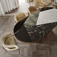 Chaise de salle à manger au design moderne et luxueux, chaise rembourrée en velours avec accents en laiton poli pour la maison, les bars, les hôtels, les villas