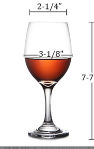 Verres à vin rouge 225 ml en gros, <span class=keywords><strong>pas</strong></span> chers, pour restaurants et usage domestique, compatibles lave-vaisselle, gobelets en verre simples - Product Image 2