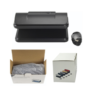 Loupe portable en plastique avec détecteur UV MG IR de faux billets et de marques d'eau, avec batterie lithium-ion