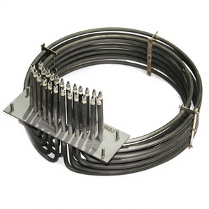 Electric Convection Oven Heater Q375mm 17 KW Cr-Ni Stainless Steel <b>Heating</b> Element Industrial Kitchen OEM Hotstar 35x35x22CM - Product Image 1