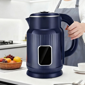 Bouilloire de grande capacité, vente directe d'usine, couleur bleue, bouilloire électrique - Product Image 4