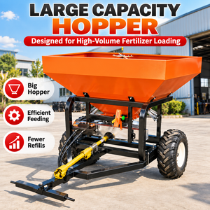 Esparcidora de Fertilizante Agrícola de Disco Único para Tractor, Máquina de Distribución Estable y Uniforme para Campos Grandes - Product Image 2