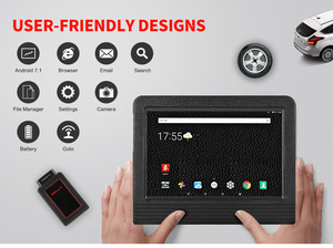 100% gốc x431 V + 10 inch phiên bản toàn cầu công cụ Chẩn đoán phổ quát x431 V + Máy quét tự động - Product Image 4