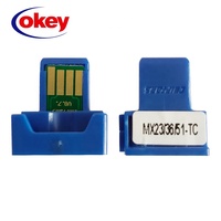 Mxsharp at toner sıfırlama çipi Sharp için AR-6020 6023 6026 6030 6031 6120 6131 MX-238 MX-237 fotokopi toner kartuşu çip