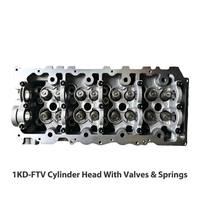 Culasse 1KD-FTV avec soupapes et ressorts 11101-30050 30080 Toyota Prado Hilux Hiace Fortuner 3.0L D4D