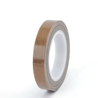 Premium Hochtemperaturbeständiges Antihaft-0,3mm X 10mm PTFE-Glasfaserband Klebeband für Elektronik & Kabelschutz