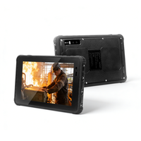 Tablet PC Industrial H81 MTK Octa Core de 8 Pulgadas, Legible Bajo la Luz Solar, a Prueba de Explosiones, 8GB, Android 14, 5G, Resistente al Agua, con Lector de Códigos de Barras para Inventario