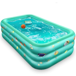 Inflatable <b>Pool</b>, Large Inflatable <b>Pool</b> for Children Adult Family Use, Thick and Wearable <b>Pool</b> for Backyard Summer Water Parties. - Product Image 1