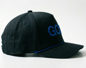 Casquette de golf personnalisée avec logo en patch et corde, casquette de baseball snapback 5 panneaux marine pour l'extérieur - Product Image 4