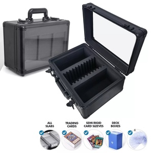 Caja de Almacenamiento para Tarjetas Graduadas de 3 Filas con Cubierta Transparente para Tarjetas Graduadas BGS SGC - Product Image 5