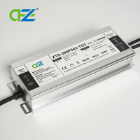 Controlador LED Zetoo de Alta Eficiencia Energética, Impermeable IP66, 3 en 1, Atenuación, Salida Única, 50W-300W, Sin Parpadeo, 5 Años de Garantía para Iluminación Exterior