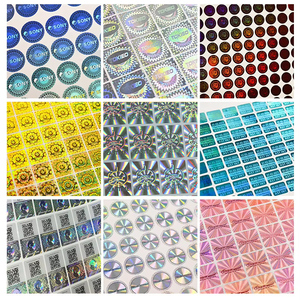 Autocollant holographique <span class=keywords><strong>de</strong></span> sécurité personnalisé en vinyle avec numéro <span class=keywords><strong>de</strong></span> série, code QR, étiquette holographique 3D, étanche, vérification <span class=keywords><strong>de</strong></span> la sécurité par caméra - Product Image 6