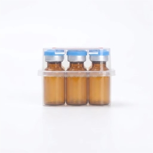 Amber 2R 3ml Pharmaceutical Sterile Injection Glass Vial Bottle with <b>Rubber</b> Stopper Tubular Borosilicate Empty Vial Supply - Product Image 2