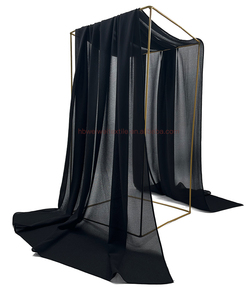 Bán Buôn Dân tộc Organza Phụ Nữ Hồi Giáo Đồng Bằng Dài Lớn Georgette Nặng Cao Cấp Ngọc Trai Voan Khăn Choàng Hijab - Product Image 4