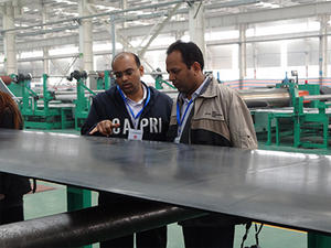 Düşük Fiyatlı Doğal Kauçuk Konveyör Bant, Tıbbi Cihaz Ambalajı, Endüstriyel Madencilik Kullanımı, Özel Ölçü Kesim, Yağa Dayanıklı, Yüksek Kalite - Product Image 6