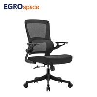 EGROspace Fauteuil de direction ergonomique en maille à dossier moyen professionnel de luxe en gros d'usine Chaise de bureau pour le personnel