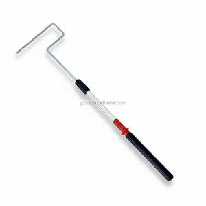 Tige télescopique de qualité supérieure, directement de l'usine, 9 pouces, cadre à rouleaux sans cage, portée 45-90 cm, poignée robuste à prise souple - Product Image 1