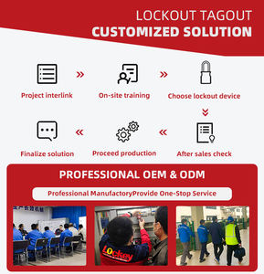 निः शुल्क कोलाआह्वान औद्योगिक सुरक्षा विद्युत पोर्टेबल लॉक टूल किट, लॉक आउट टैग आउट टैग आउट टैग किट - Product Image 4