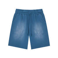 Shorts décontractés pour hommes 360G en maille noire vintage avec cordon de serrage, style athlétique et détente