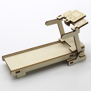 Kit de modelo de caminadora de madera, juguete educativo de ciencia para mayores de 14 años - Product Image 4