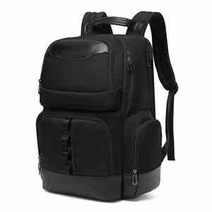 Nueva Mochila con Cierre de Color Sólido y Gran Capacidad para Hombres y Mujeres, Estudiantes Universitarios, Multifuncional, Transpirable, con Compartimento para Computadora, Impresión de Logotipo - Product Image 1