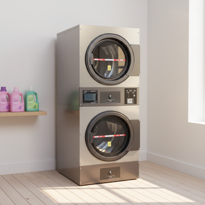 <span class=keywords><strong>Asciugatrice</strong></span> a Doppio Strato Salvaspazio a Moneta, Impilabile per Spazi Ridotti - Product Image 1