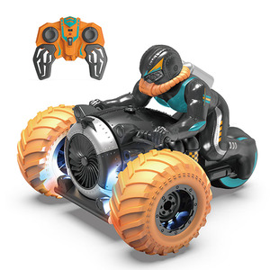 EPT 2,4G 5Ch Rc Stunt Electric 360 Motocicleta Juguete CarRemote Control Vehicle Niños Juguetes con luces - Product Image 1