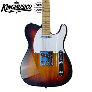 Guitarra Eléctrica Estilo <span class=keywords><strong>Tele</strong></span> GC-03E |   Cuerpo de Paulownia |   Mástil y Diapasón de Arce |   Pastillas de Bobina Simple |   Escala de 648 mm, 22 trastes - Product Image 1