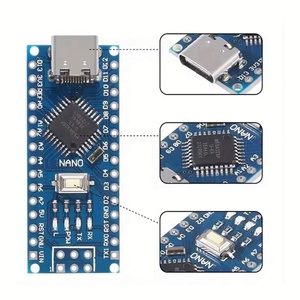 Interface Type-c/Micro Nano V3.0 CH340 Version améliorée Atmega328P pour carte de développement A-rduino - Product Image 1