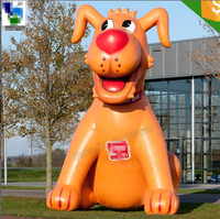 Chien Gonflable Géant Réaliste pour Publicité en Parc, Événement Extérieur, Décoration de Dessin Animé, Ballon Chien Adorable Gonflable